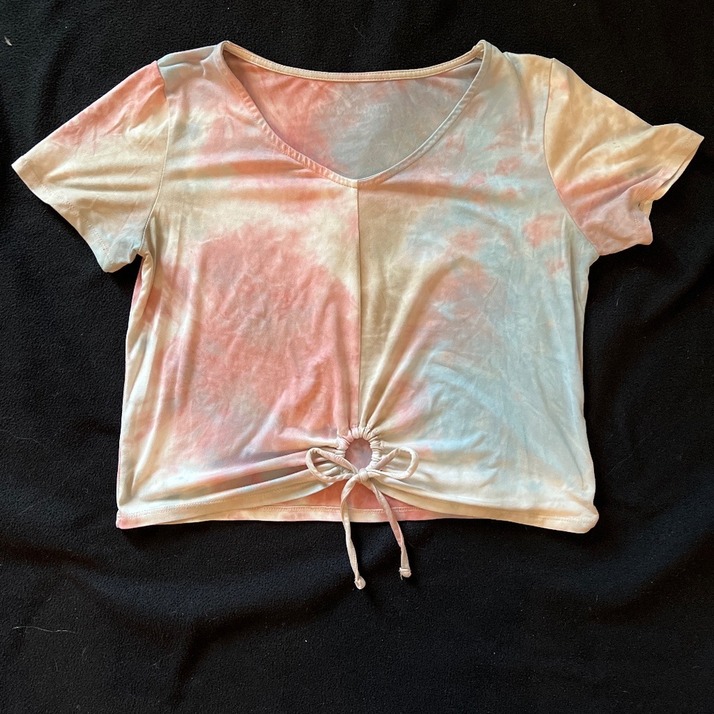 Multicolor crop top